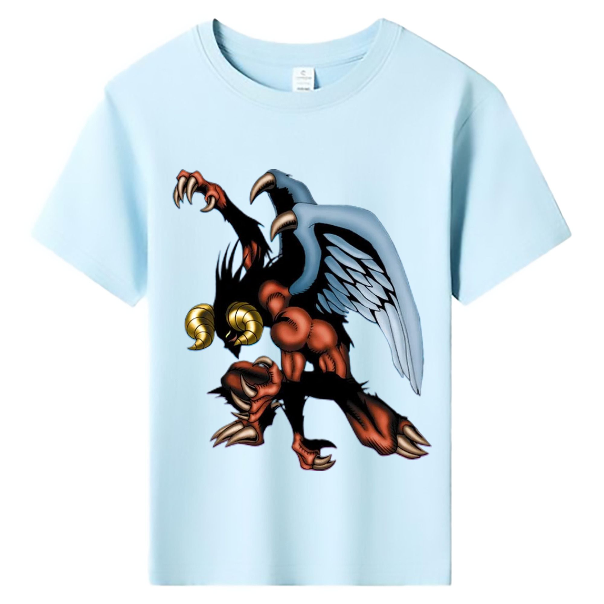 （画像用） 遊☆戯☆王 Yu-Gi-Oh! 綿100％キッズTシャツ（フロントプリント）